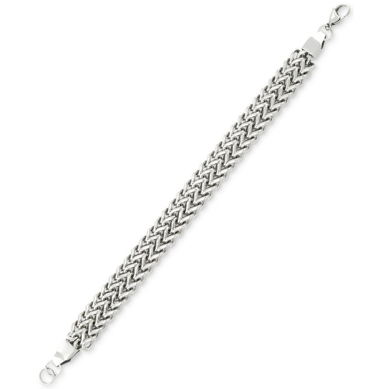 Mesh Link Bracelet in Stainless Steel