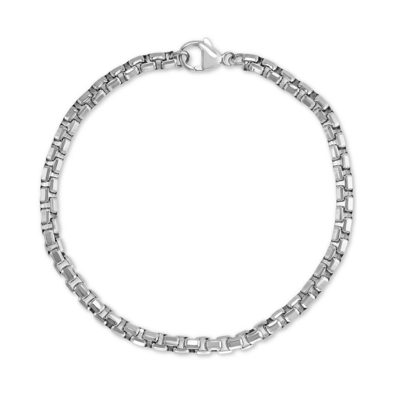 Link & Chain Bracelet in Sterling Silver